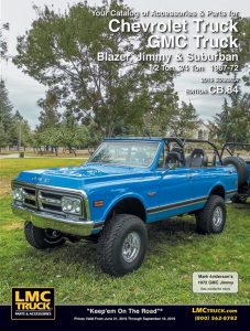 1967-1972 Chevrolet / GMC Truck, Blazer, Jimmy and Suburban