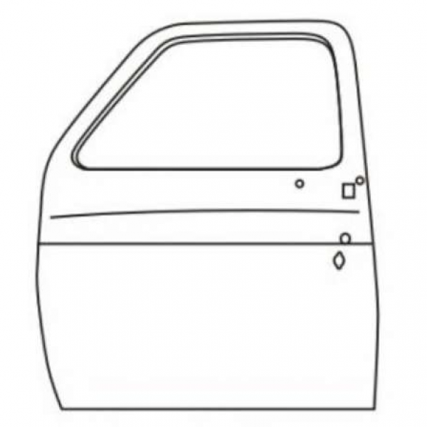 Door shell left hand Chevrolet GMC '77-'91 Door shell left hand Chevrolet GMC '77-'91